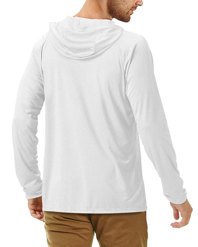Roadbox UPF 50+ Fishing Shirts for Men Long Sleeve Sun Protection Lightweight Outdoor UV Hiking Shirts - Image 3